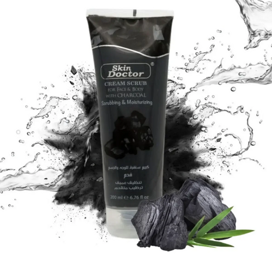 Skin Doctor - Cream Scrub with Charcoal (Original)