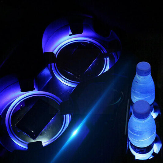 LED CAR CUP COASTER